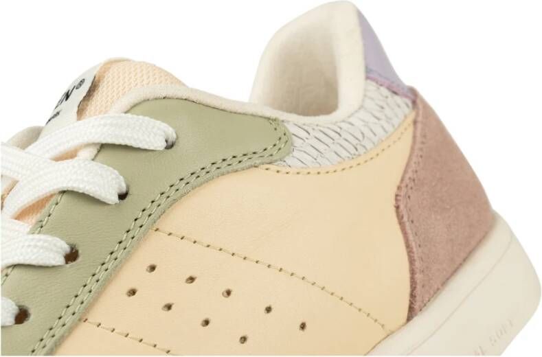 Woden Klassieke Mix Sneaker met Kenmerken Multicolor Dames