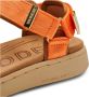 Woden Stijlvolle en Comfortabele Line Sandaal met Verstelbare Bandjes Oranje Dames - Thumbnail 125