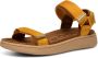 Woden Line Sandalen oranje Textiel Dames - Thumbnail 25