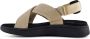 Woden Stijlvolle Luna Suede Sandaal Beige Dames - Thumbnail 6