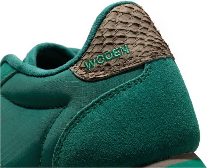 Woden Nora III Leather Groen Dames