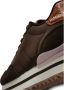Woden Leren Plateau Sneaker met Visleer Details Brown Dames - Thumbnail 7