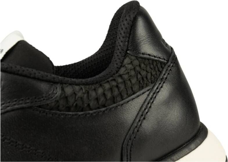 Woden Ronja Leren Sneaker Black Dames