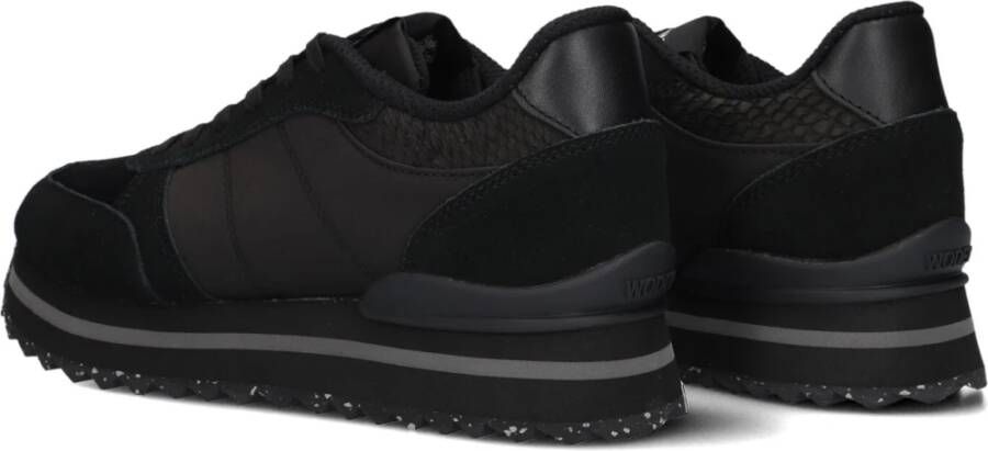 Woden Ronja Plateau Sneakers Zwart Black Dames