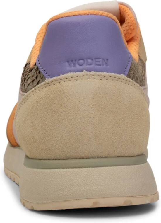 Woden Ronja Visleer Sneakers Multicolor Dames