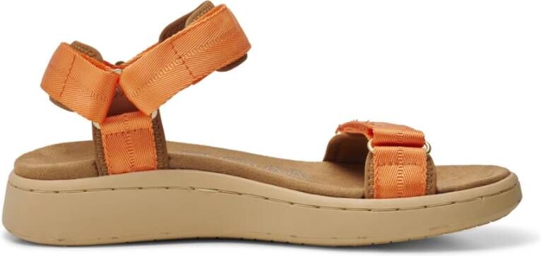 Woden Sandals Oranje Dames