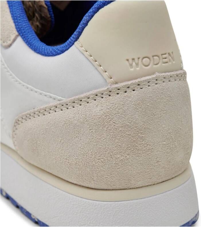 Woden Sneakers Blauw Dames