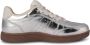 Woden Zilver Metallic Leren Sneaker Gray Heren - Thumbnail 23