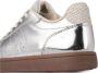 Woden Zilver Metallic Leren Sneaker Gray Heren - Thumbnail 27