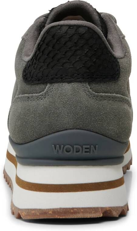 Woden Sneakers Grijs Dames