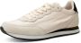 Woden Retro Runner Sneaker Textiel Beige Heren - Thumbnail 6