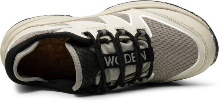 Woden Waterdichte Ophelia Sneaker Beige Dames