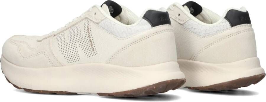 Woden Witte Leren Runner Sneakers White Dames