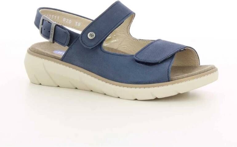 Wolky Blauwe Corfu Damesschoenen Blue Dames