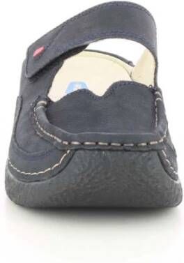 Wolky Marine Roll Slipper Damesschoenen Blue Dames