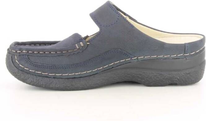 Wolky Marine Roll Slipper Damesschoenen Blue Dames