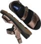 Wolky Metallic Bronzen Sandaal met Comfortabel Voetbed Brown Dames - Thumbnail 6