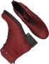 Wolky Laarzen Quinta FF 0247510 530 Dames Veterschoenen Rood - Thumbnail 9