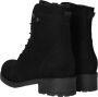 Wolky Zwarte Leren Veterschoenen Comfortabel Black Dames - Thumbnail 8