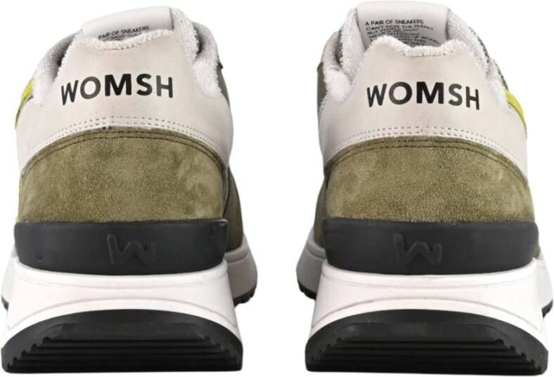 Womsh Kleurrijke Wise Sneaker Green Heren