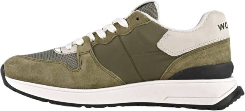 Womsh Kleurrijke Wise Sneaker Green Heren