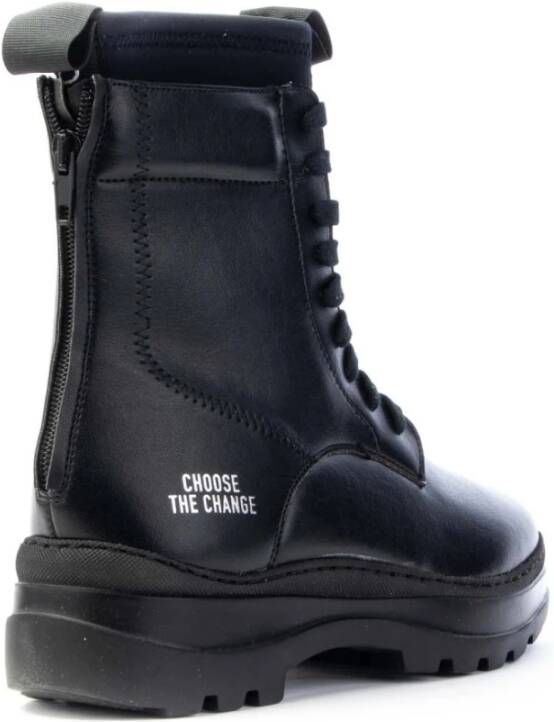 Womsh Lage Schoenen Black Dames