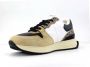 Womsh Leren en suède sneakers Beige Dames - Thumbnail 4