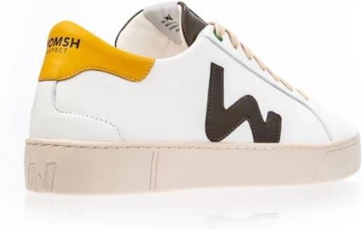 Womsh Sneakers Wit Heren