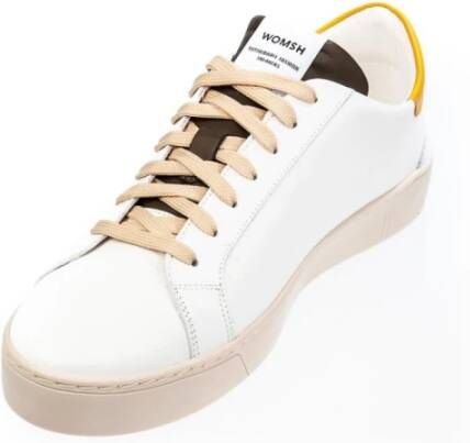 Womsh Sneakers Wit Heren