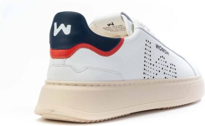 Womsh Sneakers Wit Heren