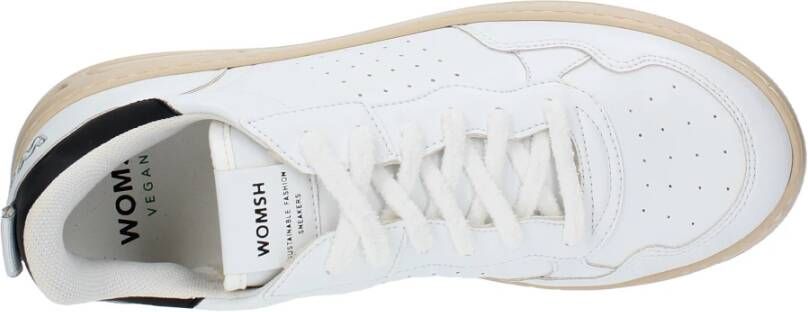 Womsh Sneakers Wit White Heren