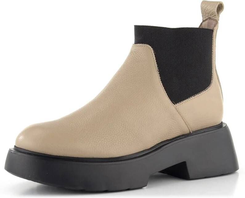 Wonders Ankle Boots Beige Dames