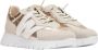 Wonders Stijlvolle Urban Sneaker met MemoryGel Binnenzool Beige Dames - Thumbnail 15