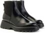 Wonders Zwarte Leren Chelsea Boot Beatles Black Dames - Thumbnail 2