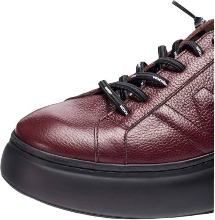 Wonders Burgundy Dorita Sneaker Red Dames