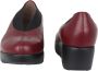 Wonders Elastische Hals Pump Wijnrood Red Dames - Thumbnail 3