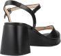 Wonders Elegant High Heel Sandals Black Dames - Thumbnail 6