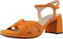 Wonders Elegant High Heel Sandals Orange Dames - Thumbnail 3