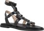 Wonders Flat Sandals Black Dames - Thumbnail 6