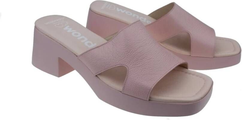 Wonders Flat Sandals Roze Dames