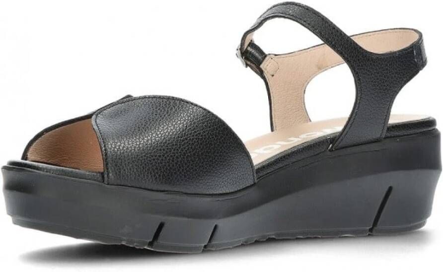 Wonders Flat Sandals Zwart Dames