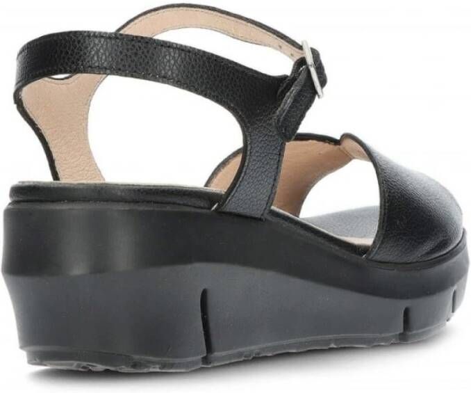 Wonders Flat Sandals Zwart Dames