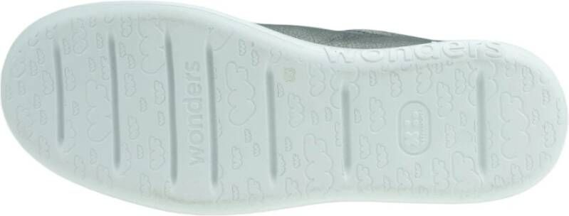 Wonders Grijze Dames Sneaker Dorita Gray Dames