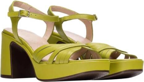 Wonders Groene sandalen met hak Green Dames