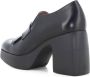 Wonders Klassieke Dames Loafer Hakken in Zwart Black Dames - Thumbnail 6