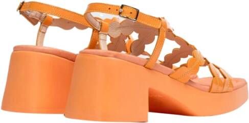 Wonders Oranje Lage Sandalen Comfort Elegantie Orange Dames