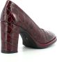 Wonders Hoge Hakken Leren Pumps Red Dames - Thumbnail 3