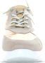 Wonders Stijlvolle Urban Sneaker met MemoryGel Binnenzool Beige Dames - Thumbnail 9