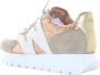 Wonders Stijlvolle Urban Sneaker met MemoryGel Binnenzool Beige Dames - Thumbnail 11