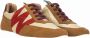 Wonders Odisei Dames Sneaker met Fris Logo Detail Brown Dames - Thumbnail 20